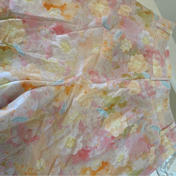 VICI yellow floral shorts - Picture 5 of 7